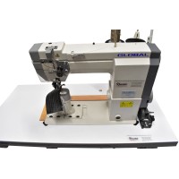 Global LP 9971 LH-R Heavy-duty post bed wheel feed industrial sewing machine